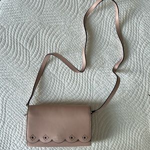 Kate Spate Scalloped Crossbody - Pink